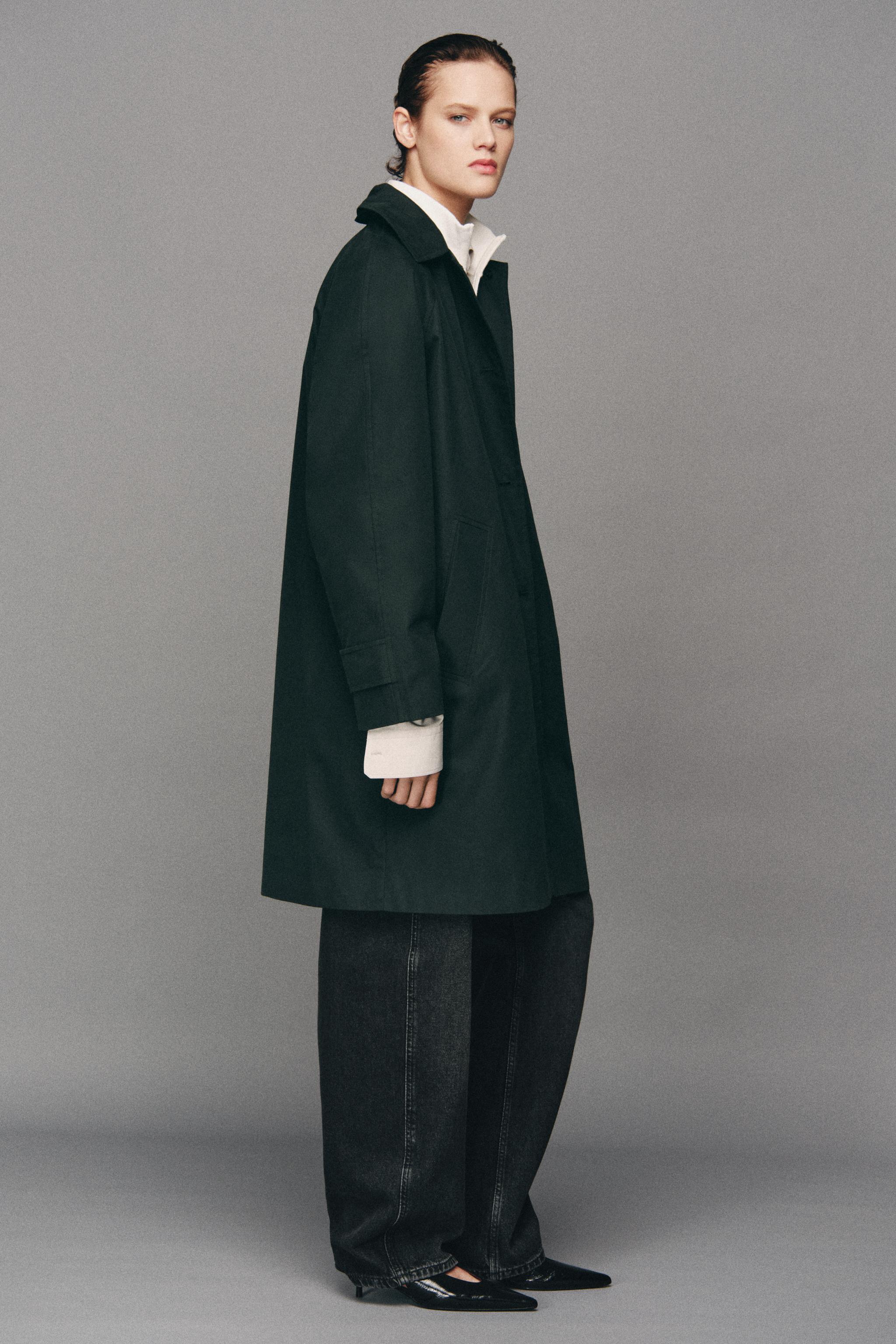 ZW COLLECTION MIDI TRENCH COAT